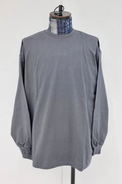 グラフペーパー  L/S Oversized Tee(GU254-70003B)GRAY☆11月1日(土)発売！