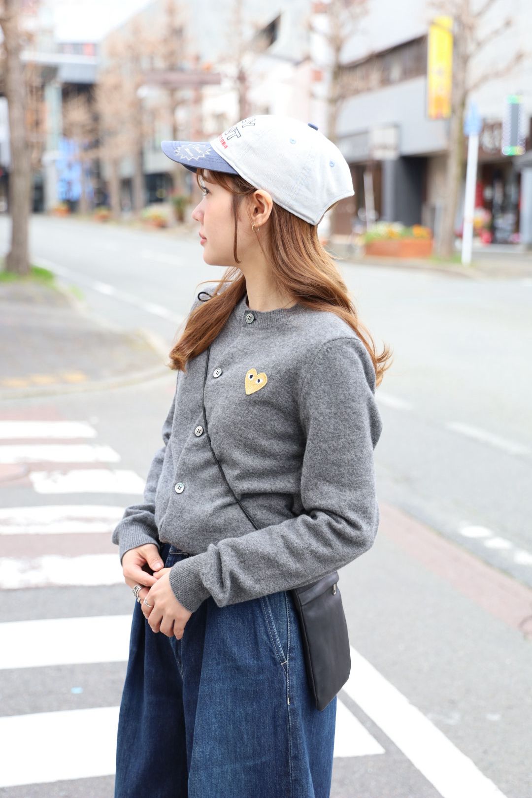 プレイコムデギャルソン おすすめROUND NECK CARDIGAN style.2026.3.11