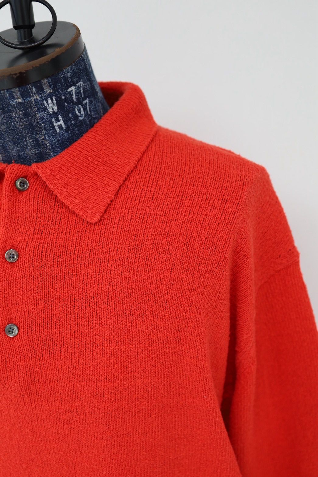 アプレッセ 2026 STYLE1 Washed Silk Nep Polo Shirt(26SAP-03-09)RED☆1月10日(土)発売！