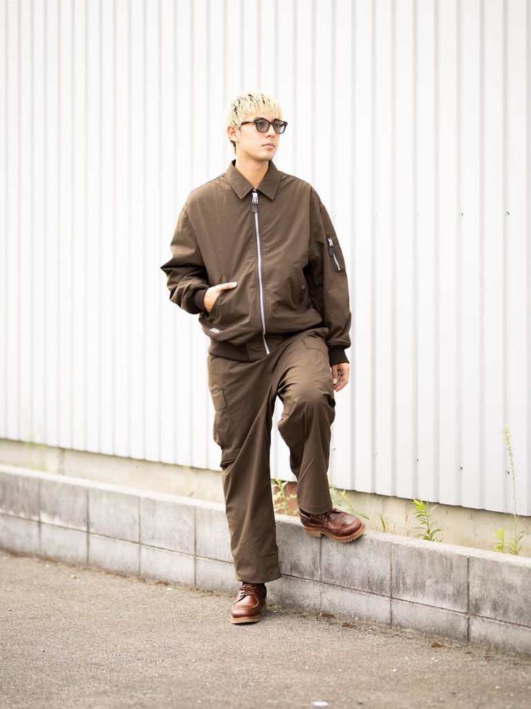 FreshService TACTICAL WOOL BOMBER JACKET(BROWN)9月26日(土)新作発売！