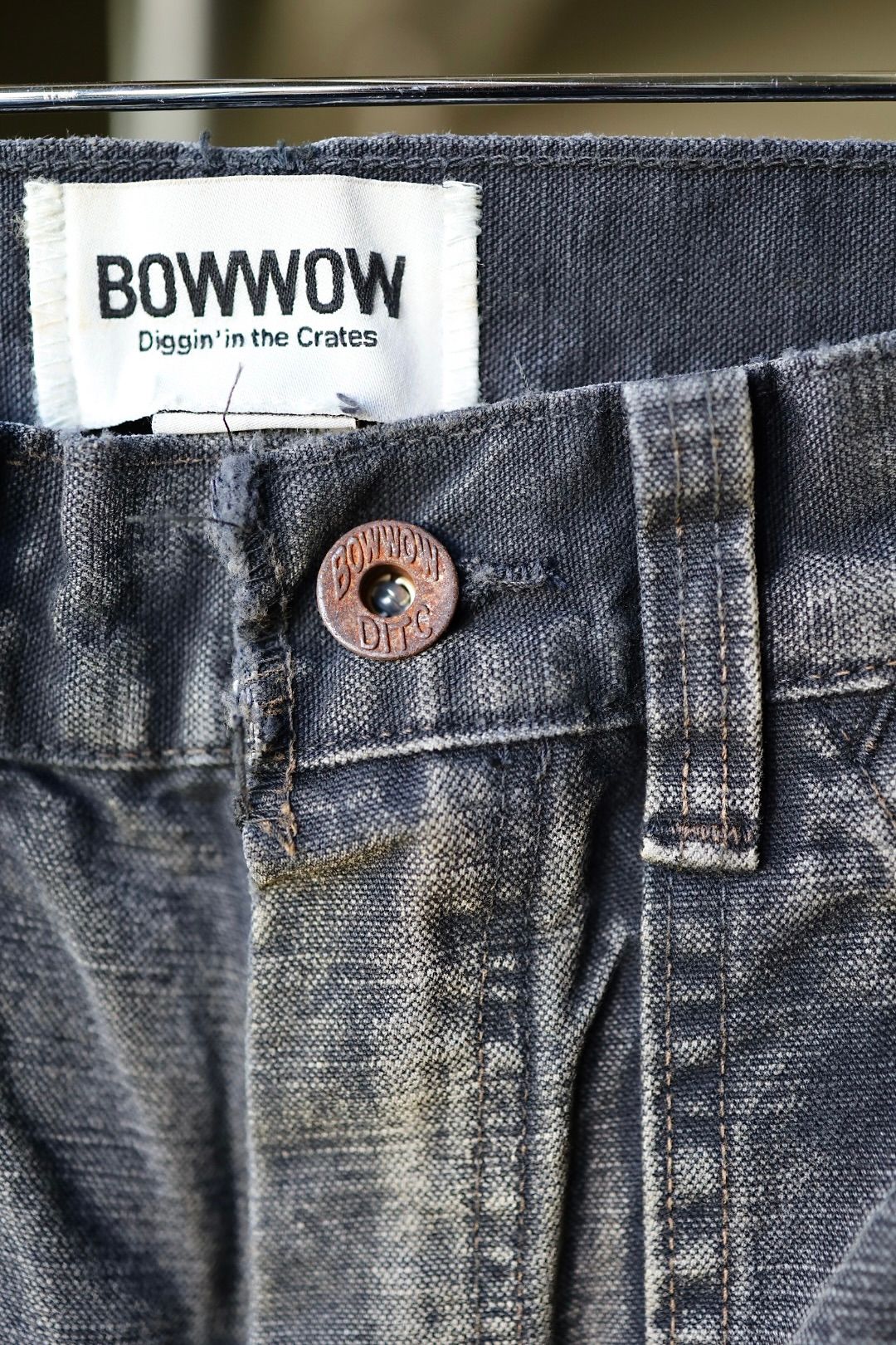 BOW WOW 25FWバウワウ  DUCK PAINTER PANTS AGED(BW252-DPP)AGED BLACK★10月25日(土)発売!