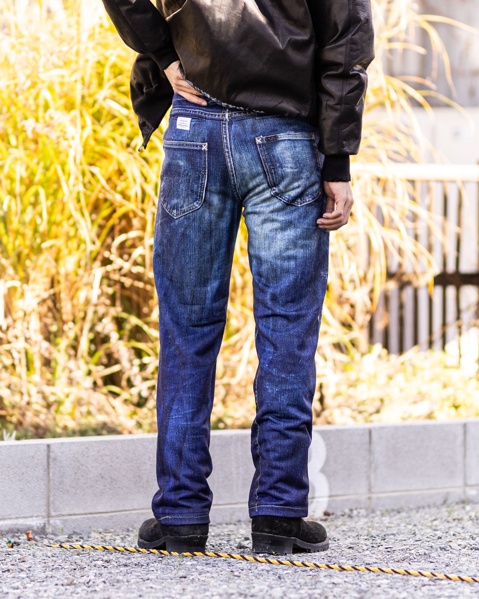 TALKING ABOUT ABSTRACTION PRINT STARIGHT PT(BLUE) 12月13日(土)新作発売！