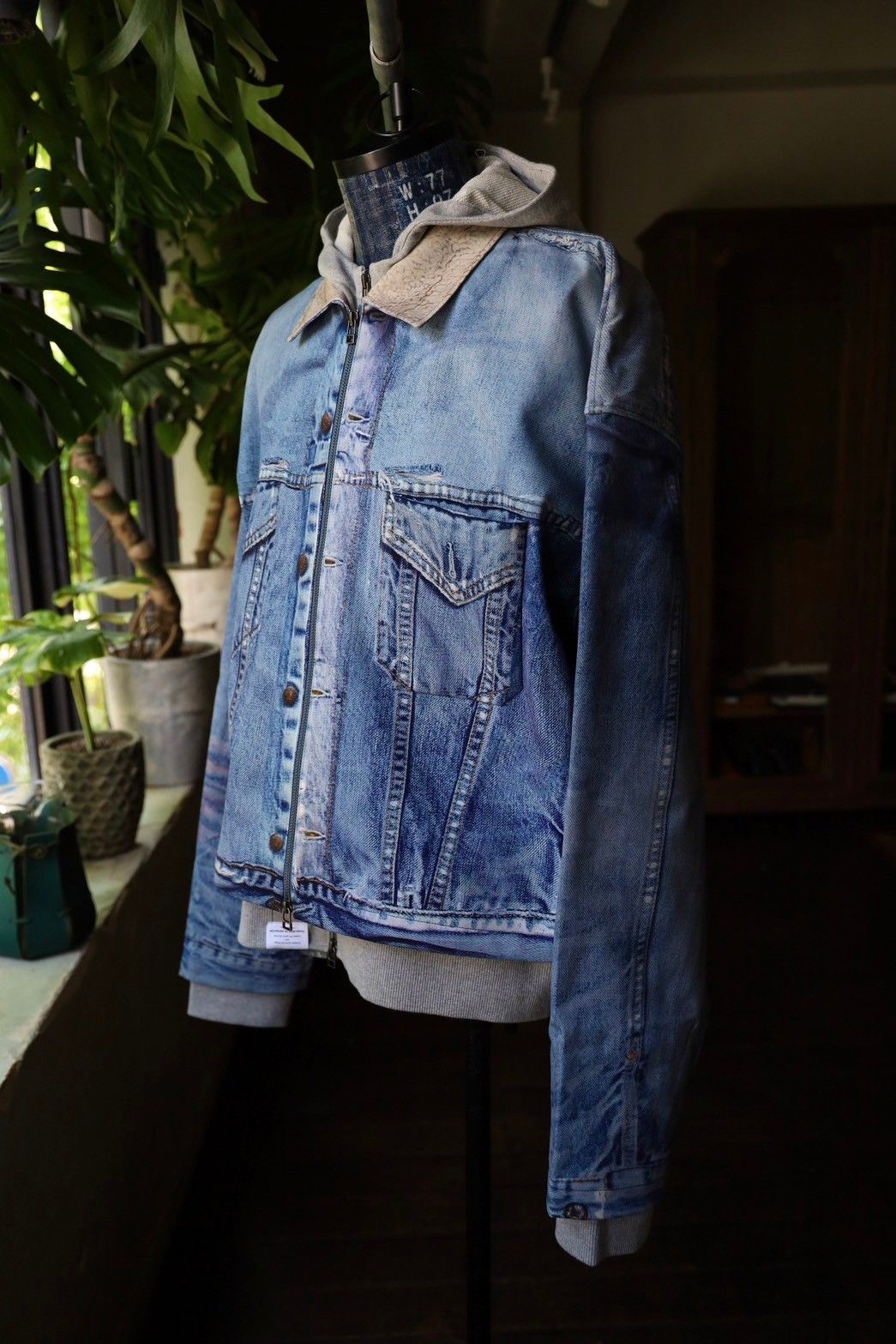 トーキングアバウト ジ アブストラクション LAYERED PRINT PARKA(NPT-J-003)