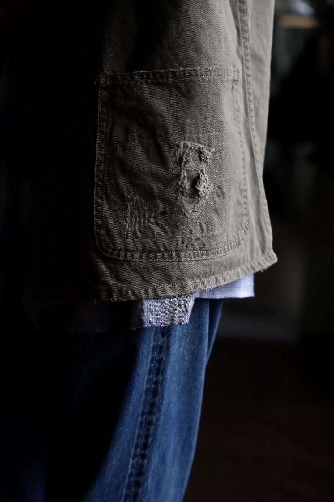 BOW WOW バウワウ USN N-3 TWILL JK(W251-UN3TJ)OD AGAIN