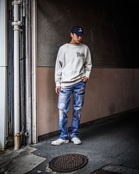BOWWOW SKETCH PAULIE SWEATSHIRTS スタイル