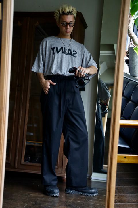 セントマイケル SAINT SS TEE MARK スタイル