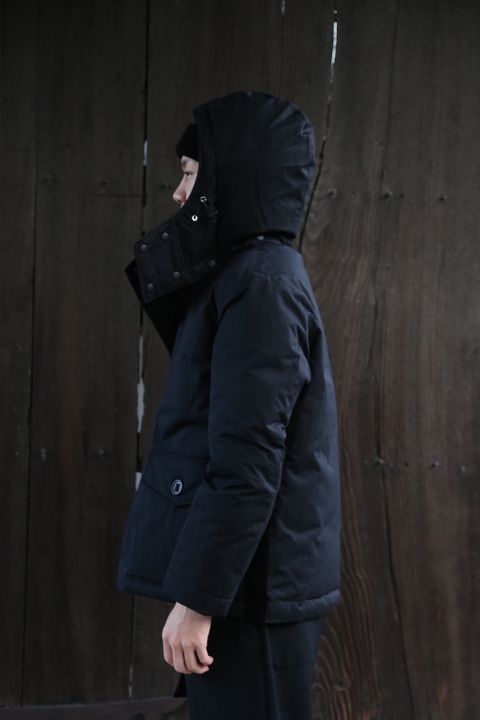 COMME des GARCONS HOMME 綿ナイロンウェザー×綿コーデュロイブルゾン"BLACK"Style.2020.10.31.