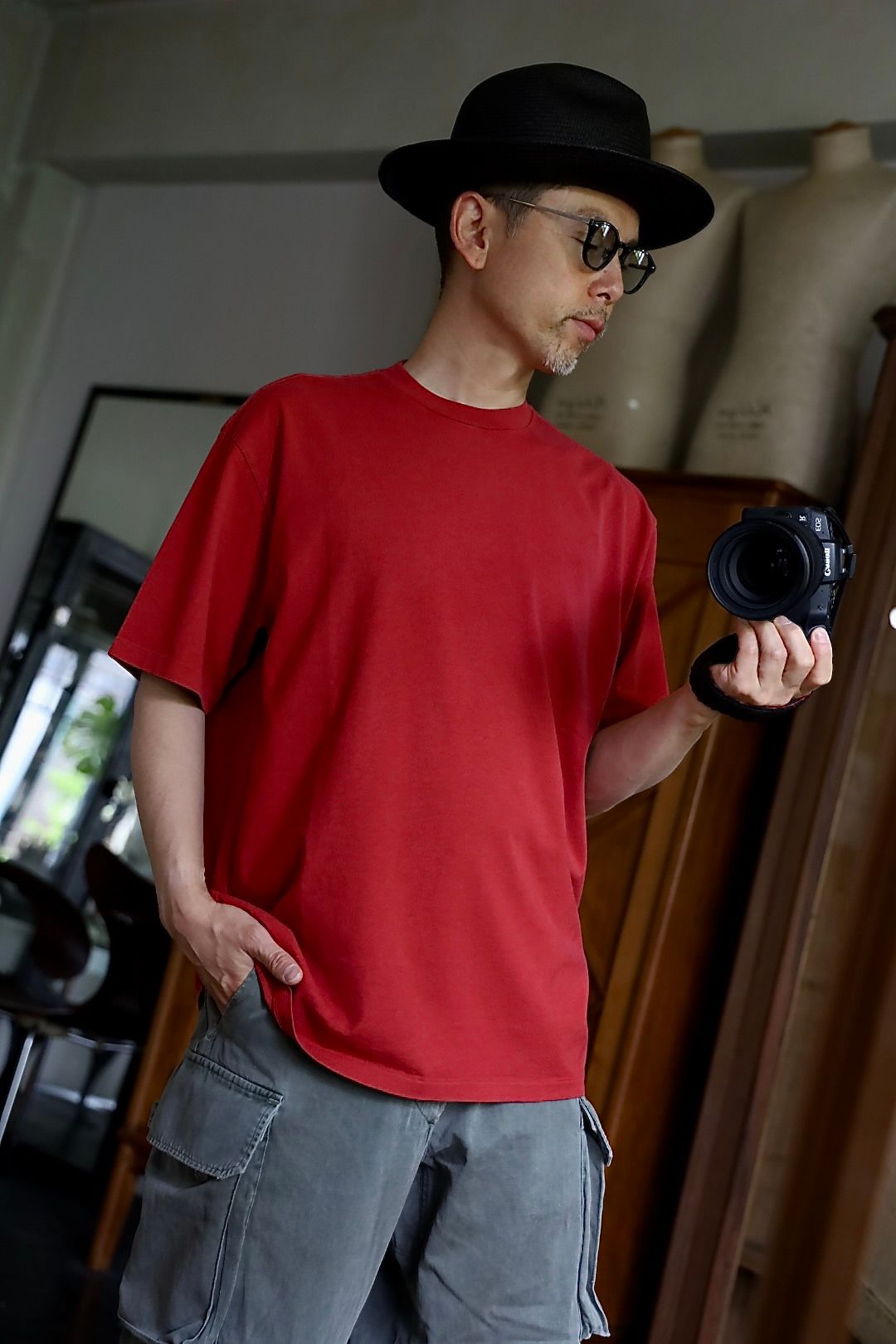 アプレッセ 2026 Vintage Light Weight T-Shirt(26SAP-05-04)RED☆4月25日(土)発売！