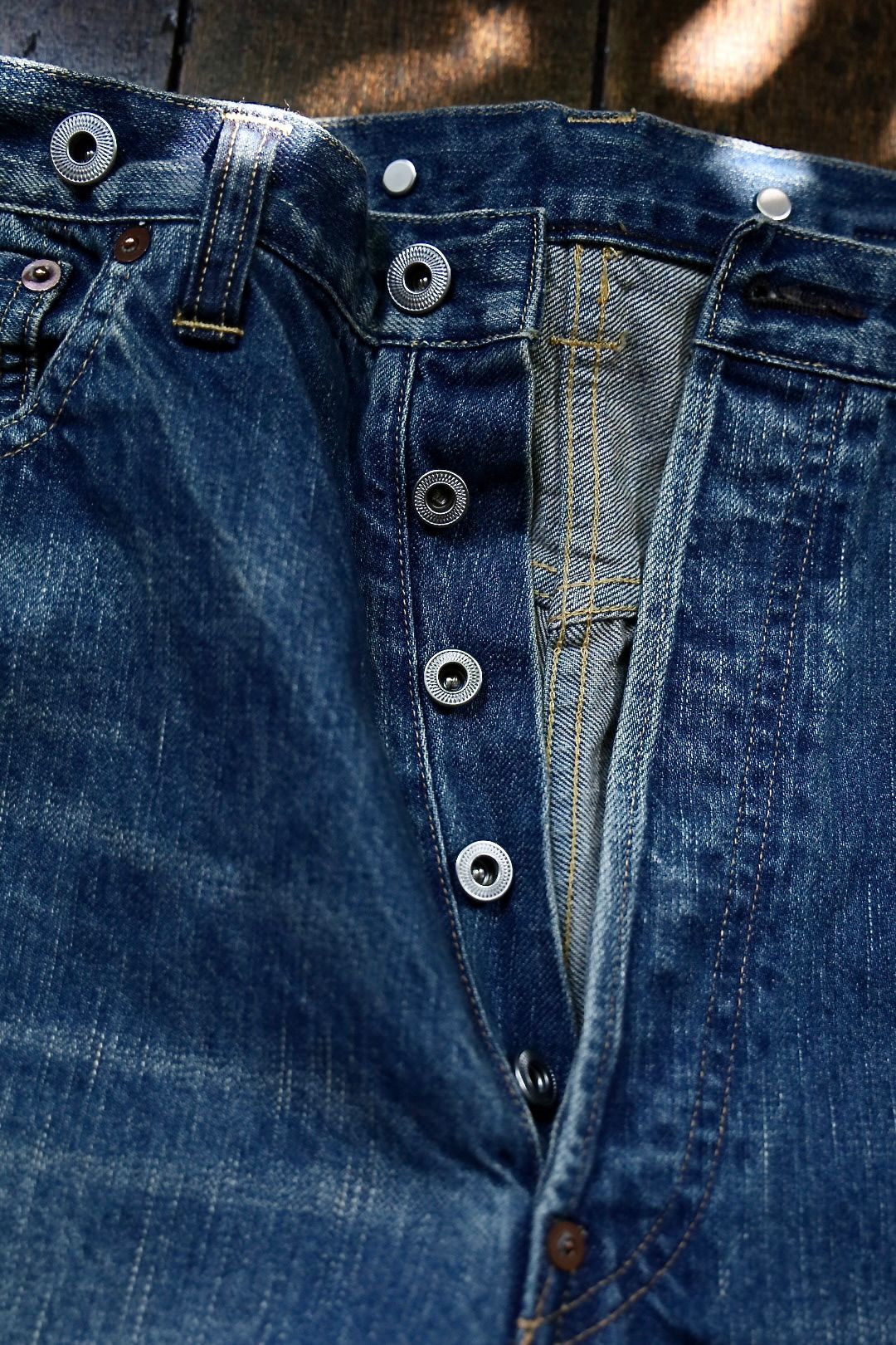 A.PRESSE - アプレッセNo.22 Washed Wide Denim Pants(AP-4003 A.PRESSE - アプレッセNo.22 Washed Wide Denim Pants(AP-4003