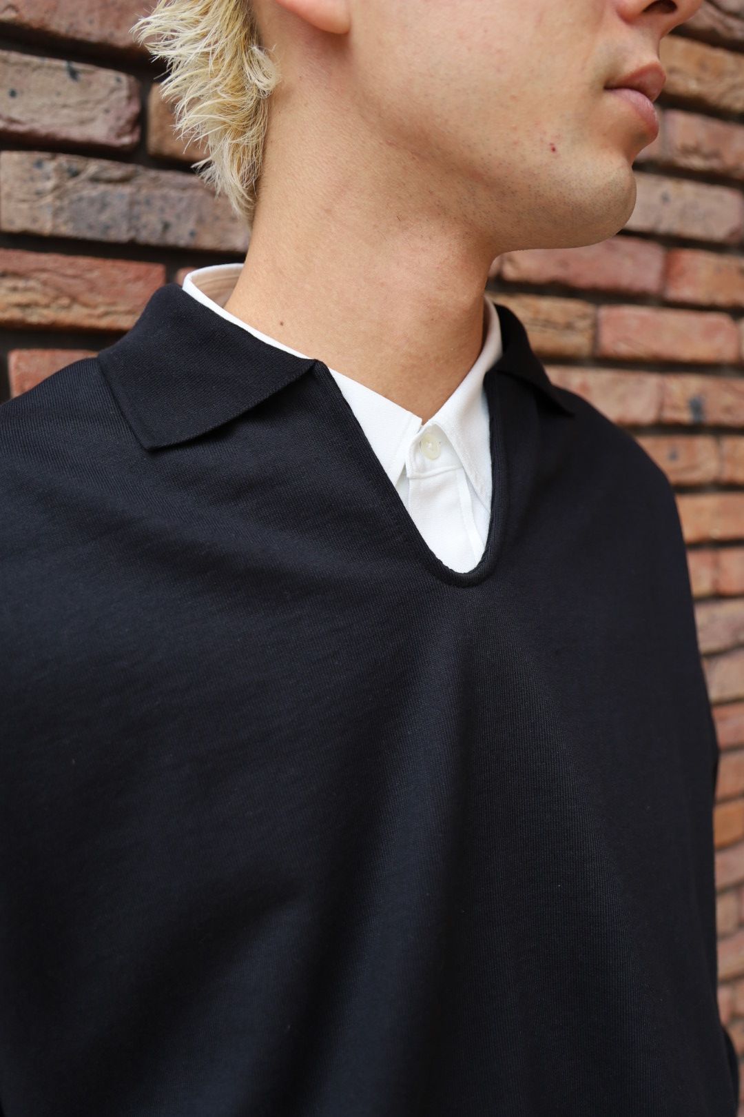 MARKAWARE マーカウェア Organic Cotton Heavy Fleece Skipper Huge Sweatオーガニックコットンヘビー吊裏毛 / スキッパーヒュージスウェット(A25C09CS04C)BLACK☆新作発売！