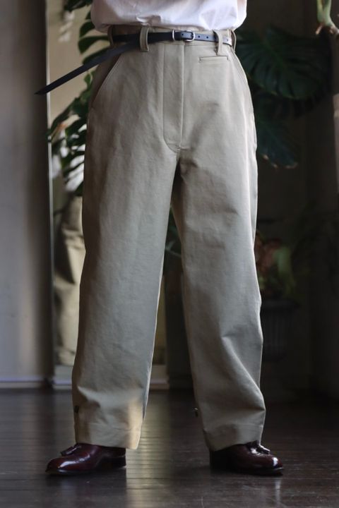 A.PRESSE 23SS Motorcycle Trousers サイズ2着用スタイル