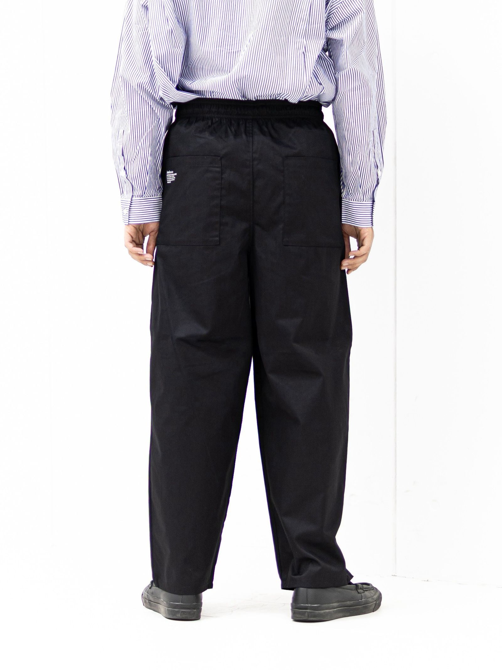 フレッシュサービス 26AW CORPORATE WIDE EASY PANTS(FSC263-40169B)BLACK STRIPE☆8月8日(土)発売！