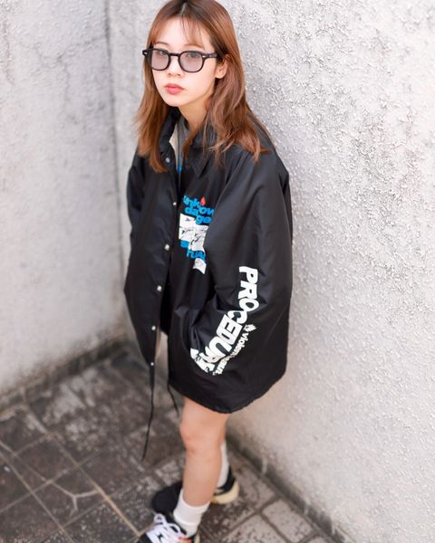 ©SAINT M×××××× セントマイケル23SS COACH JACKET UNKNOWNスタイル
