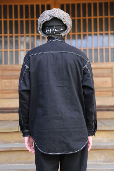 Graphpaper Denime Regular Collar Shirt & Denime Five Pocket Pants style.2020.12.20.