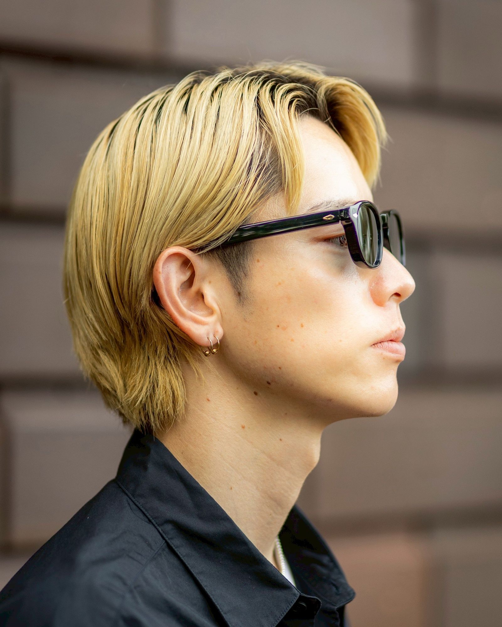 ノチノオプティカル "NOCHINO FR" #3. GLOSS BLACK × DARK GREY