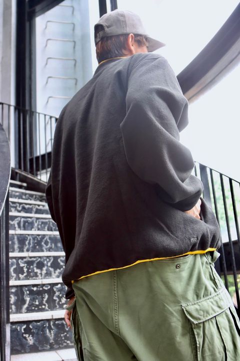 SEDAN ALL-PURPOSE セダンオールパーパス 23AW Fleece Snap Pulloverスタイル