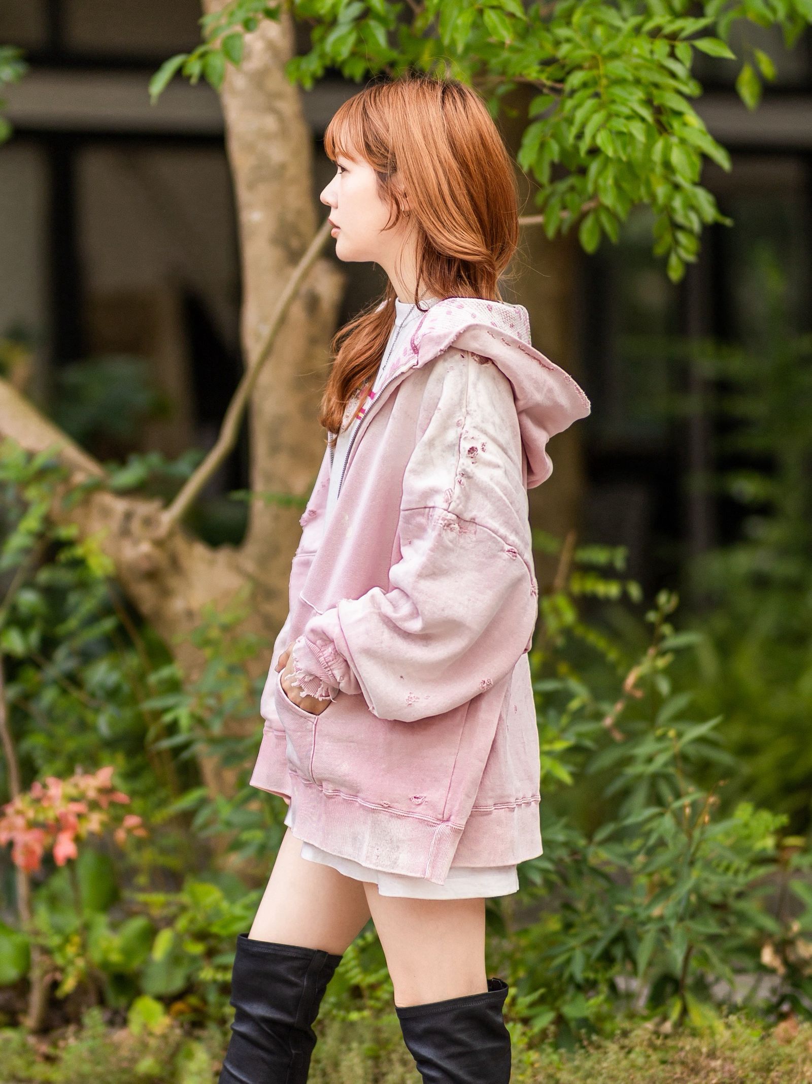 mononoke・made DOUBLE FC ZIP HOODIE/SAKURA style.2026.8.29