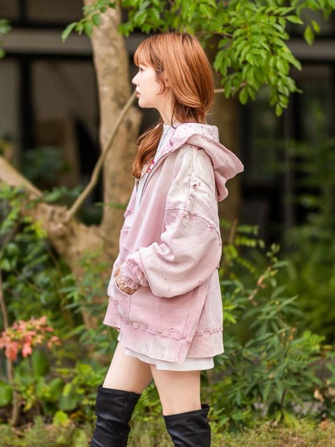 mononoke・made DOUBLE FC ZIP HOODIE/SAKURA style.2026.8.29