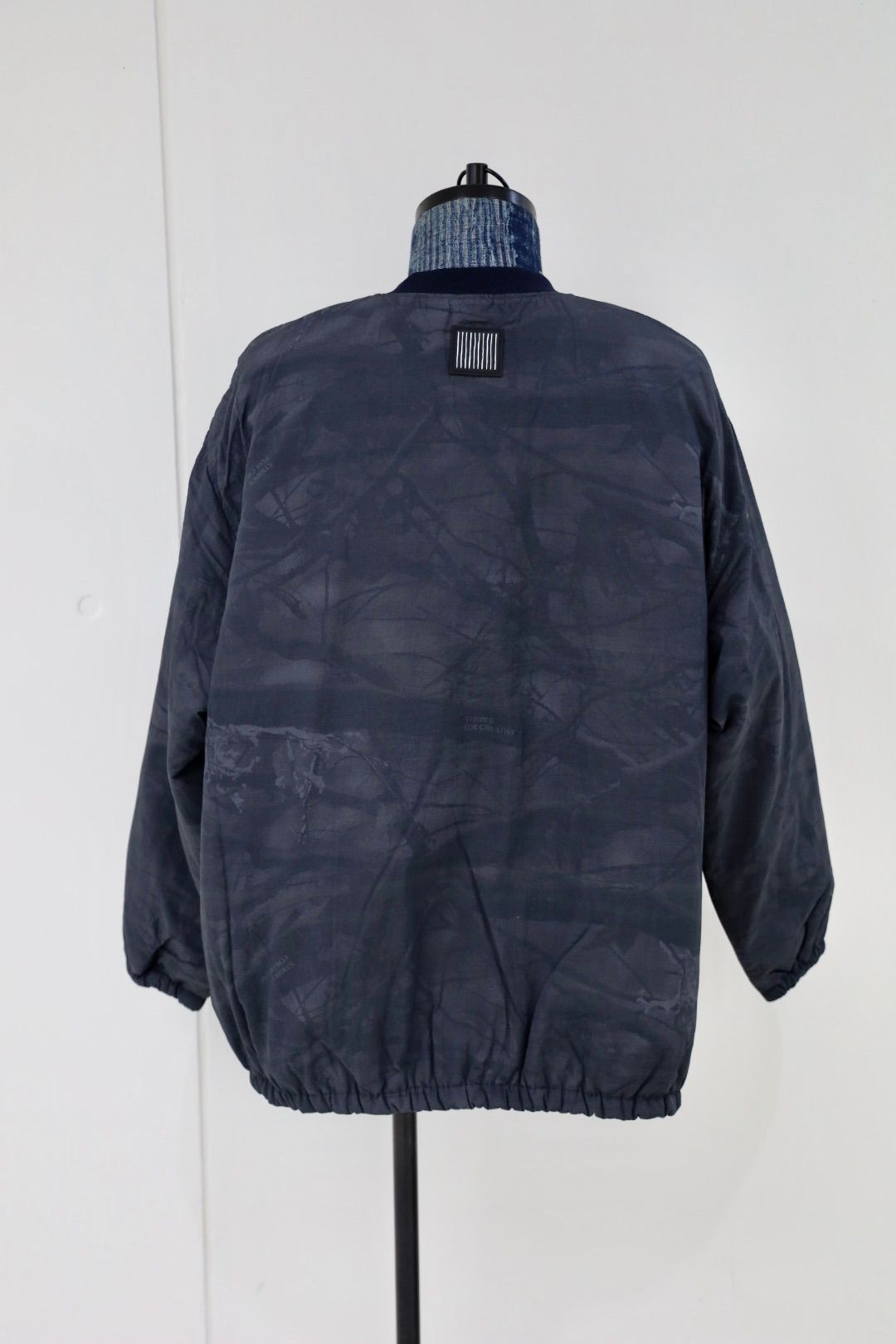 S.F.C 25FW エスエフシー BASEBALL HALF ZIP JACKET (SFCFW25J03)Black Tree Camo