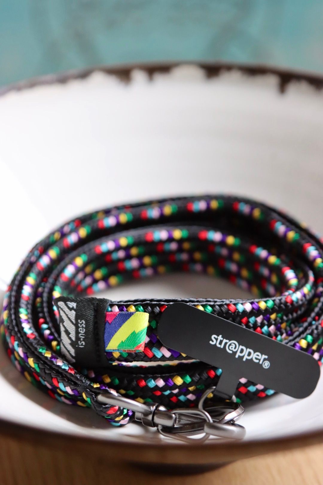 is-ness - is-ness × LIBERTY ROPES SMARTPHONE SHOULDER STRAP