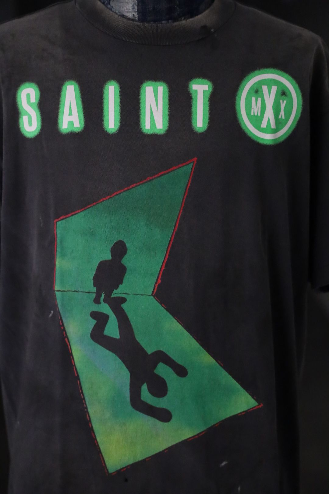 セントマイケル Tシャツ SAINT X SS TEE(SM-HR1-0000-015)BLACK