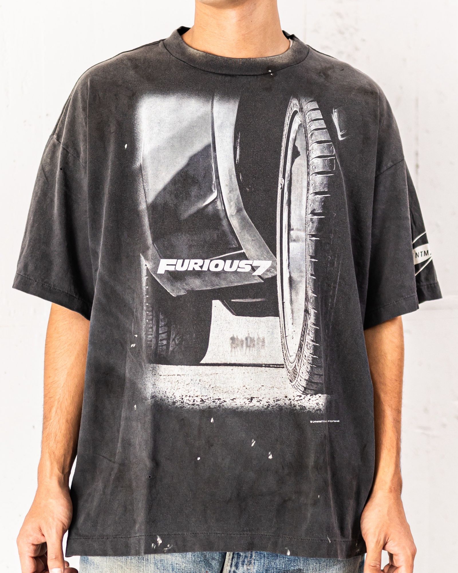 セントマイケル Tシャツ FURIOUSFF_SS TEE(SM-HR1-0000-C74)BLACK