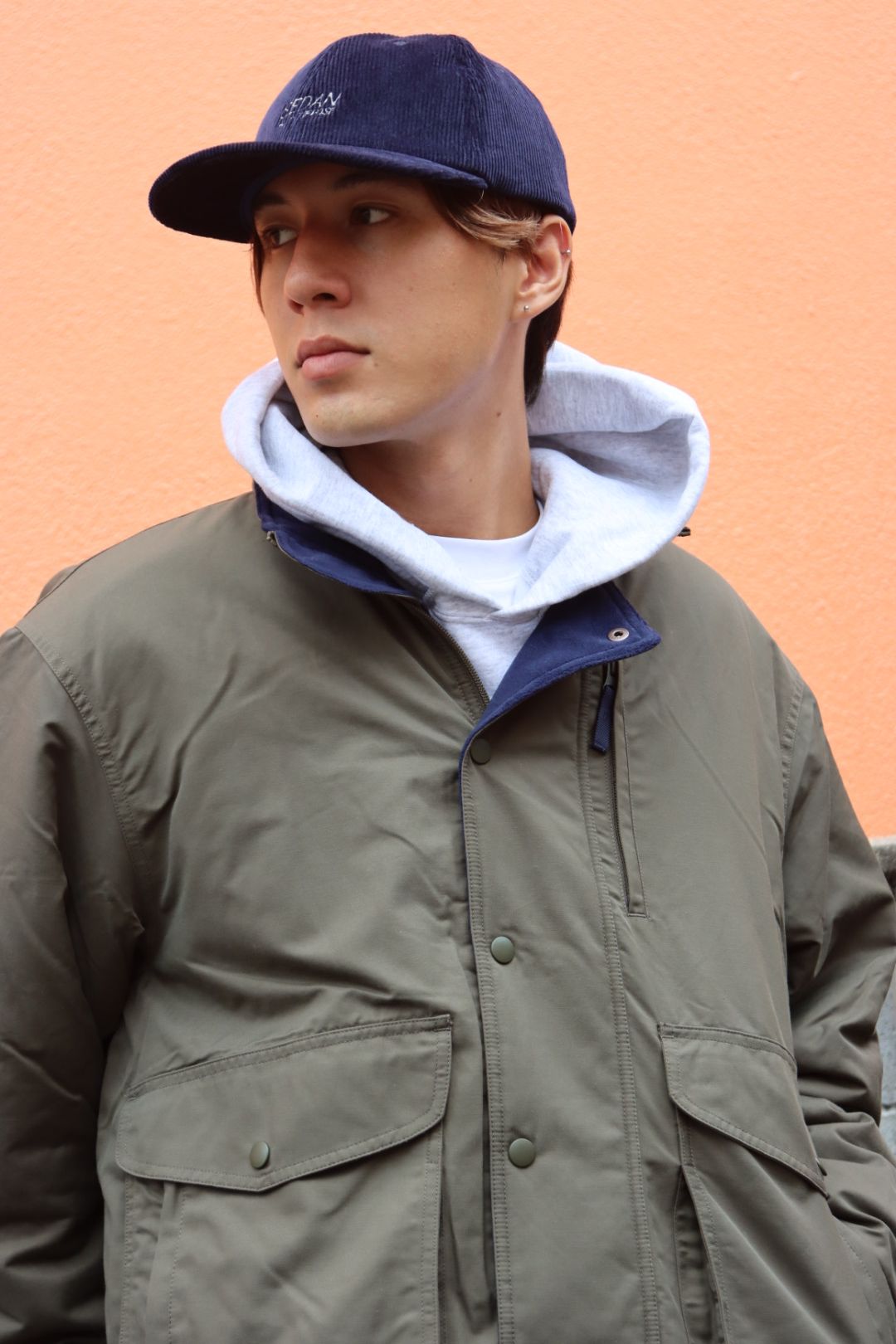 セダンオールパーパスFW23 OG Logo Corduroy BB Cap(SD23F-CP04)Navy
