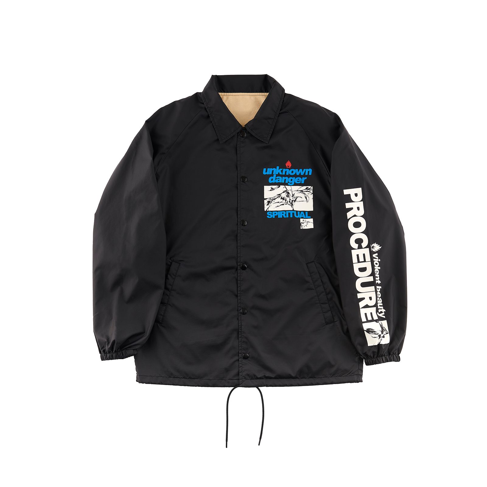 セントマイケル23SS COACH JACKET UNKNOWN(SM-S23-0000-066)BLACK - M