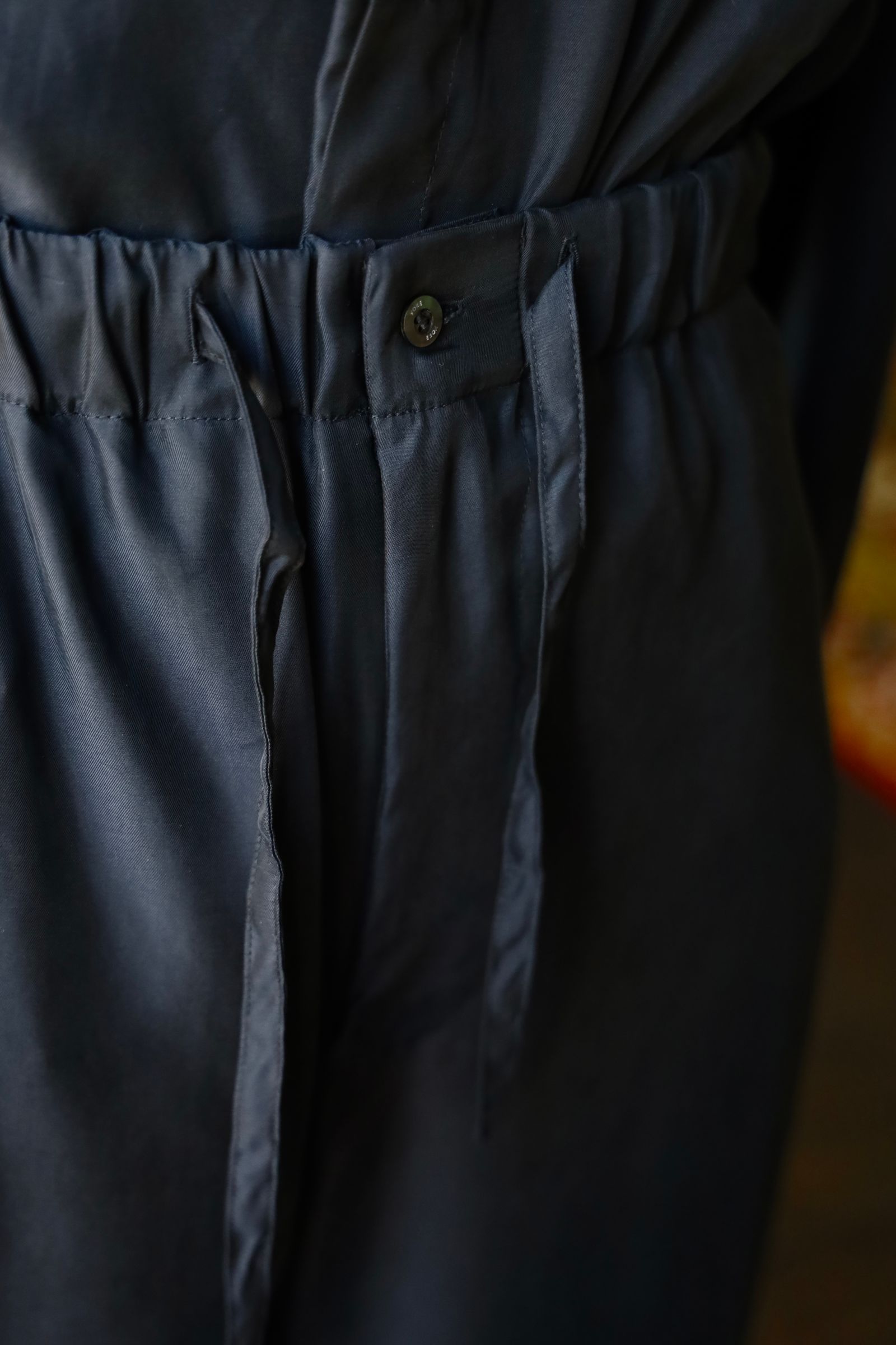 ヨーク25SS ジャンプスーツCUPRO JUMP SUIT(YK25SS0940JS)BLACK