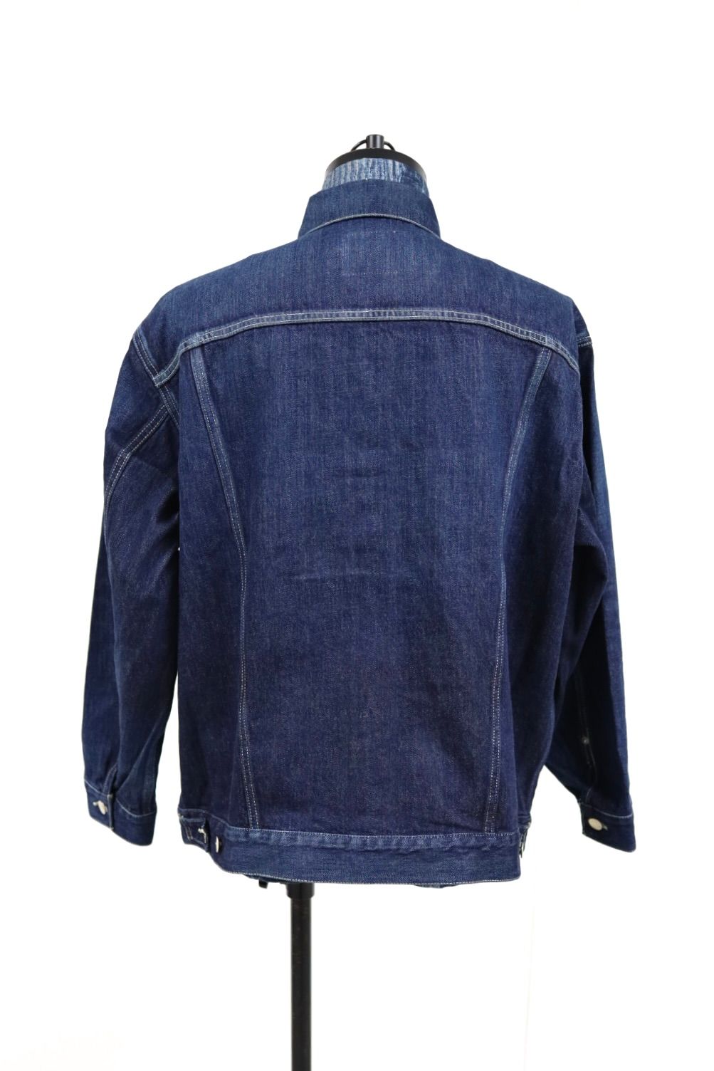グラフペーパー Selvage Denim Trucker Jacket(GU261-20055DB)INDIGO_DARK FADE★1月24日(土)発売！