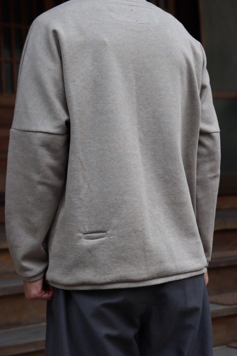 Graphpaper Wool Boa Zip-Up Vest(GU213-70205B) style. 2021.09.12.
