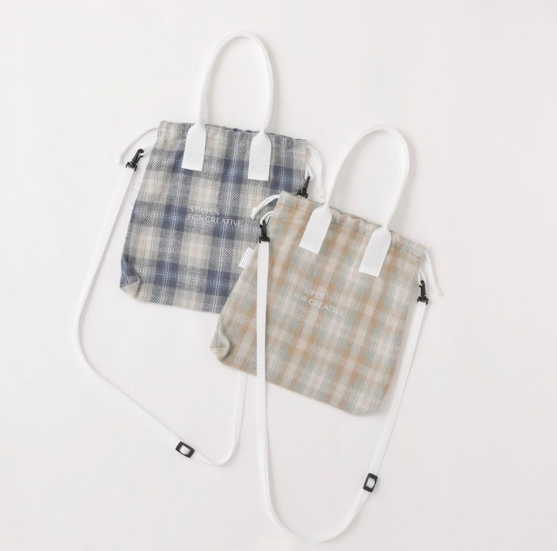 S.F.C 23FW SFC OG CHECK SHOULDER POUCH SMALL(SFCFW23AC04)Gray Check☆10月14日(土)発売！