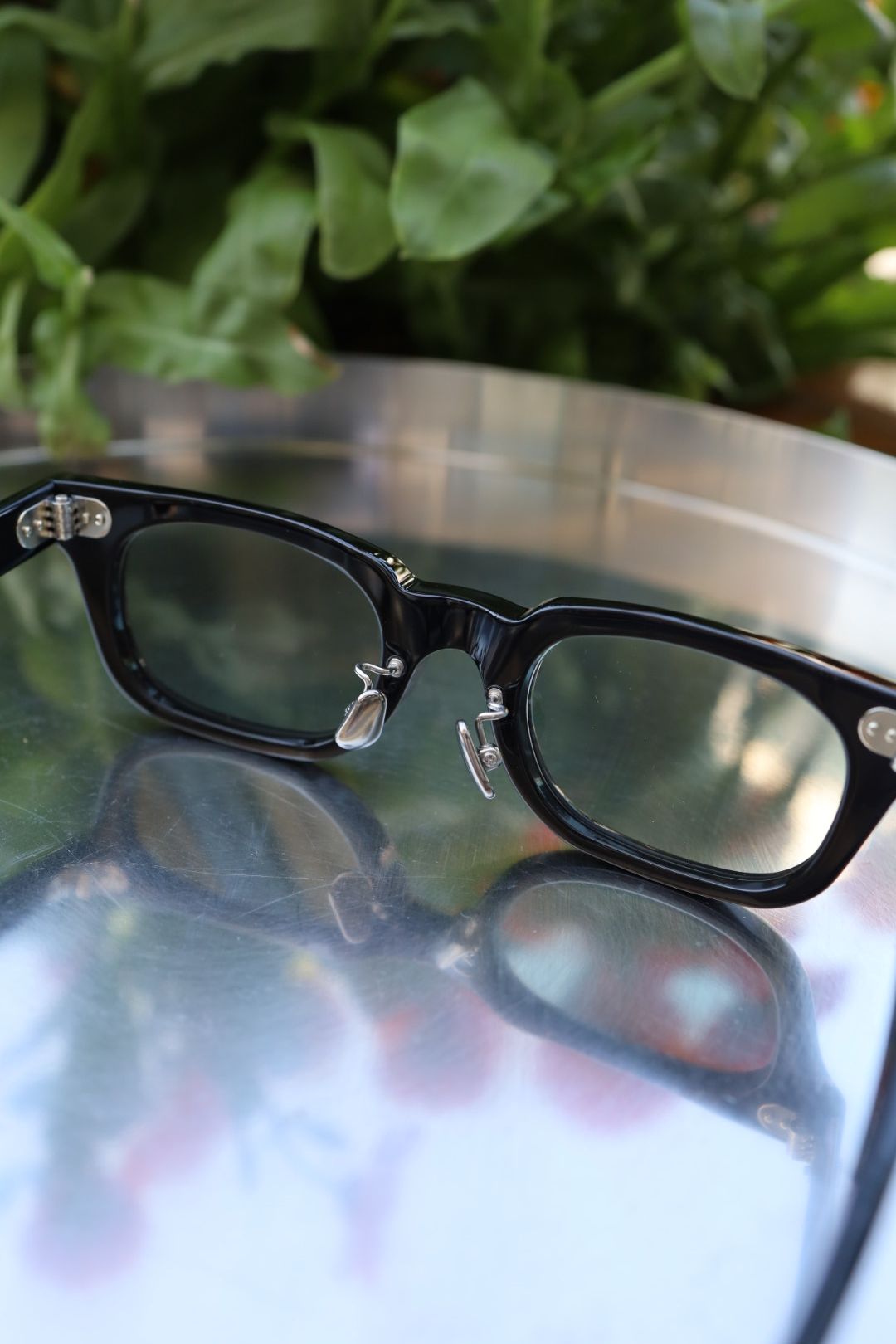ノチノオプティカル "ONDA " #1.GLOSS BLACK × CLEAR to GREY (調光モデル)