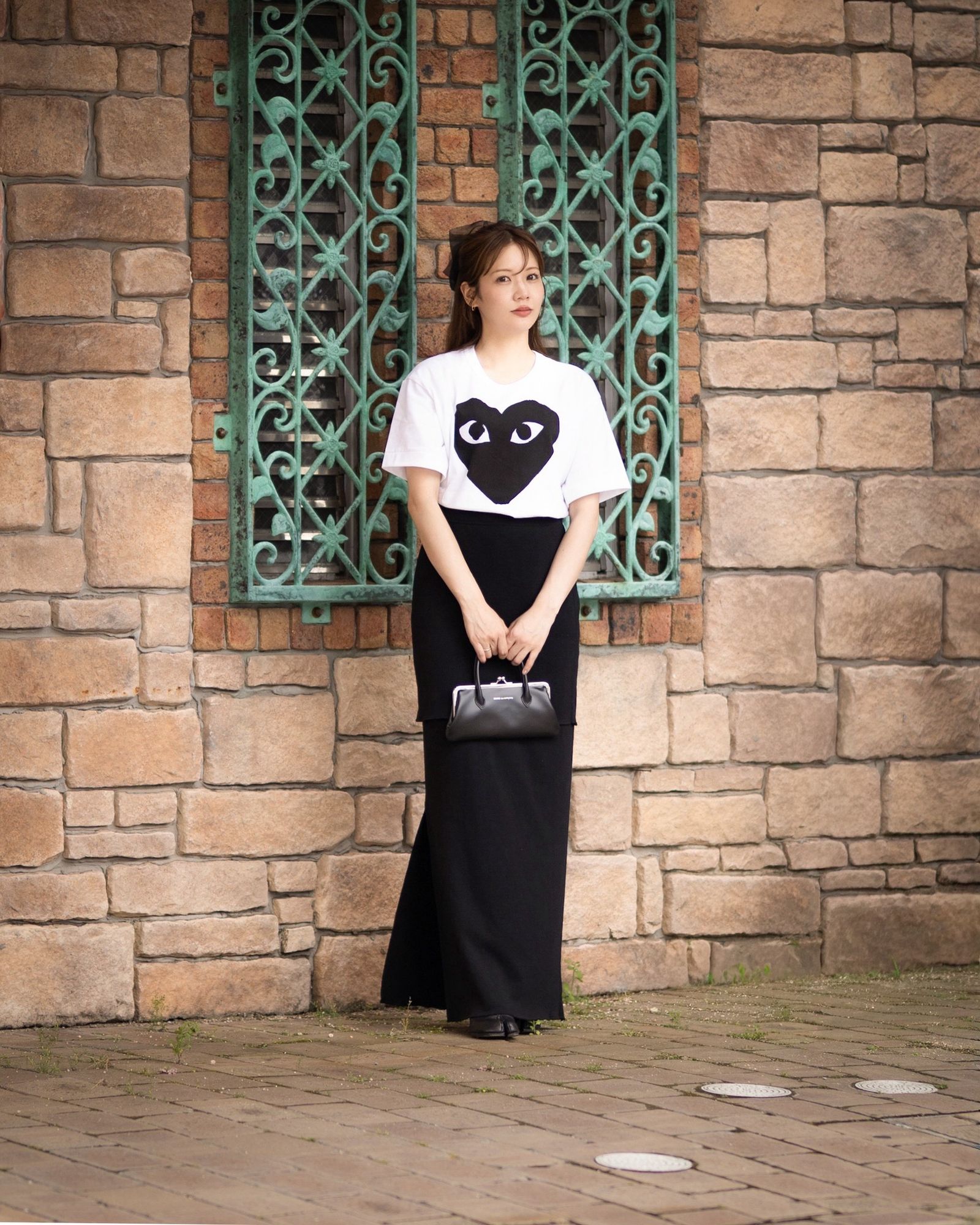 PLAY COMME des GARCONS BLACK HEART Tシャツ style.2026.6.5