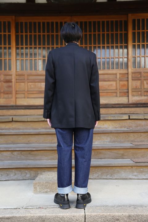 CIOTA 本藍スビンコットン13.5ozストレートデニム"ネイビー" Style.2020.12.23.
