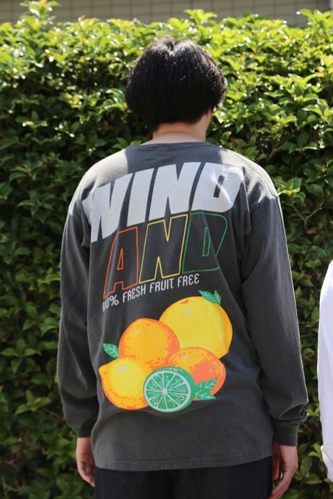 WIND AND SEA SEA (sea-alive) L/S T-SHIRT style. 2021.05.30.