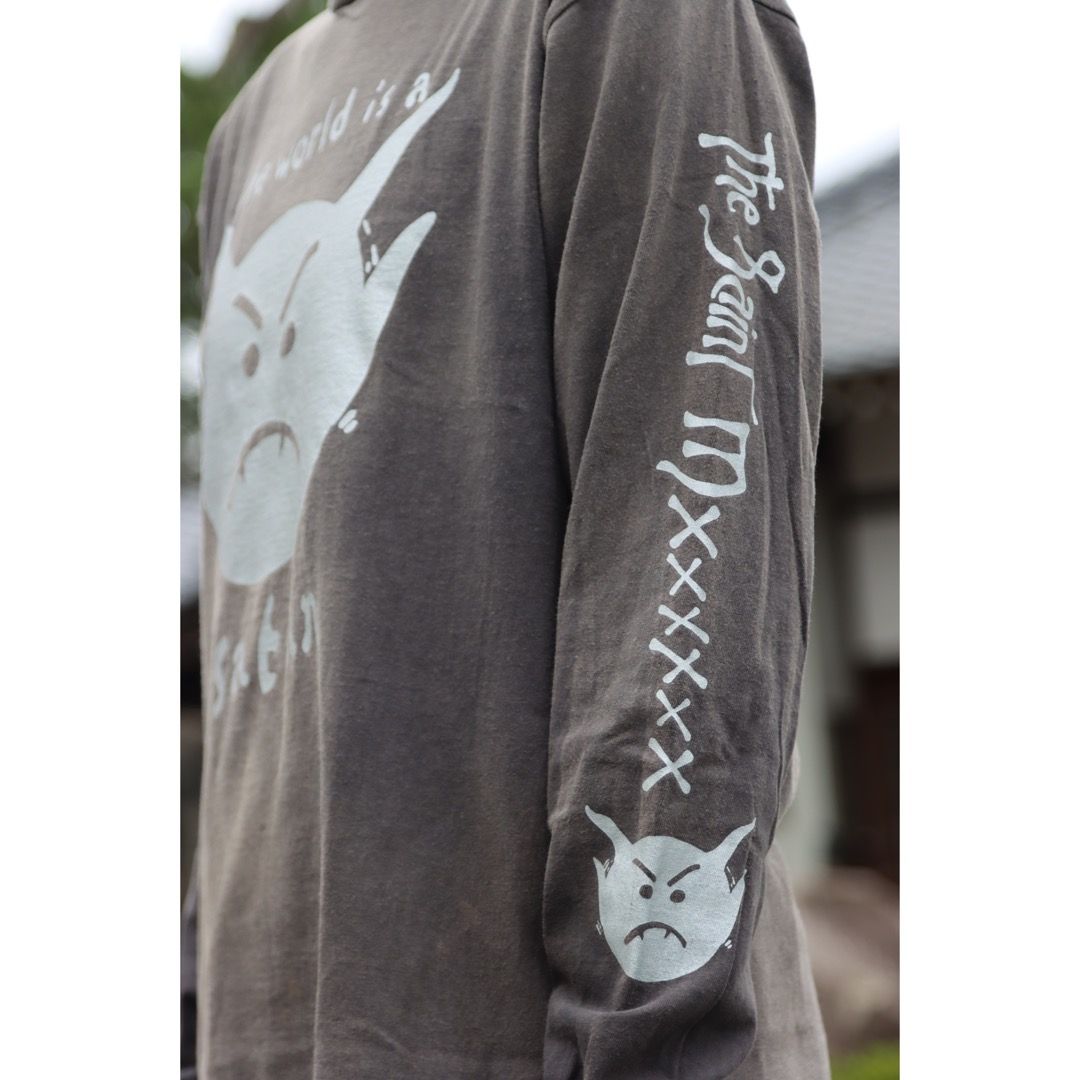 ©SAINT M×××××× LS TEE_SATAN(SM-A21-0000-025)BLACK style