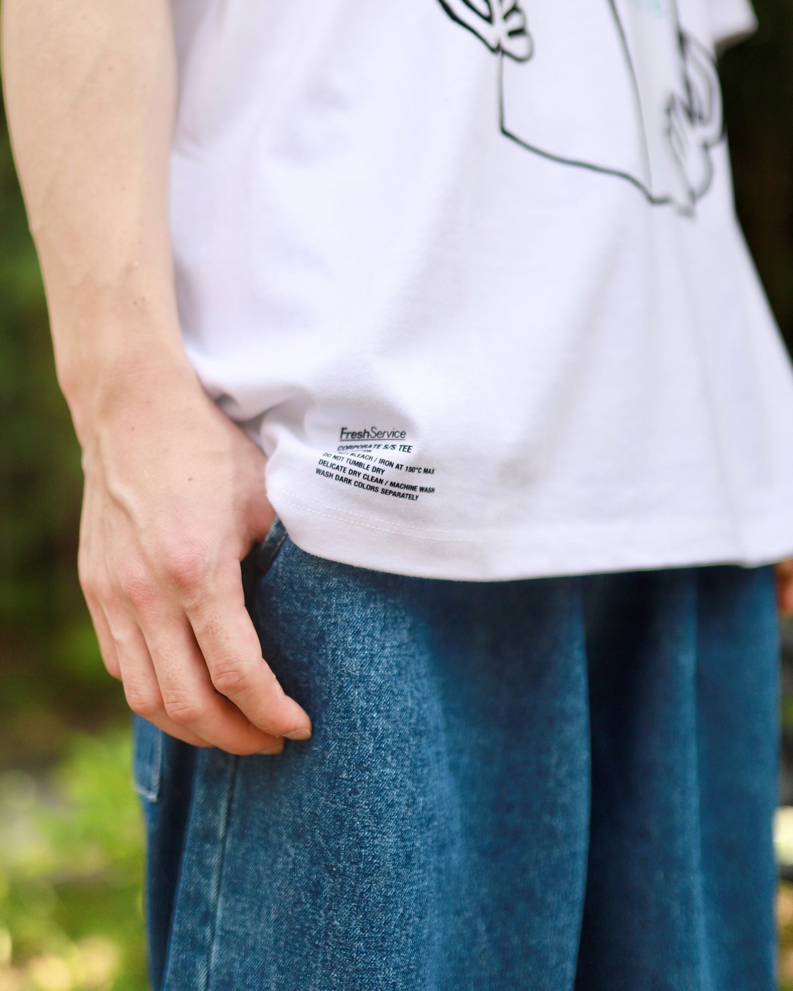 FreshService フレッシュサービス 23AW AS ×FS CORPORATE S/S TEE"READ"スタイル