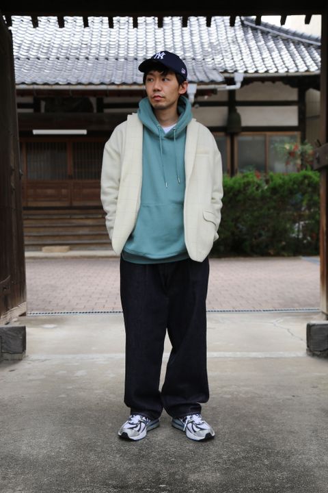 Dulcamara2020AW リフレクターツイードドロップJK "Off White"Style.2020.11.20.