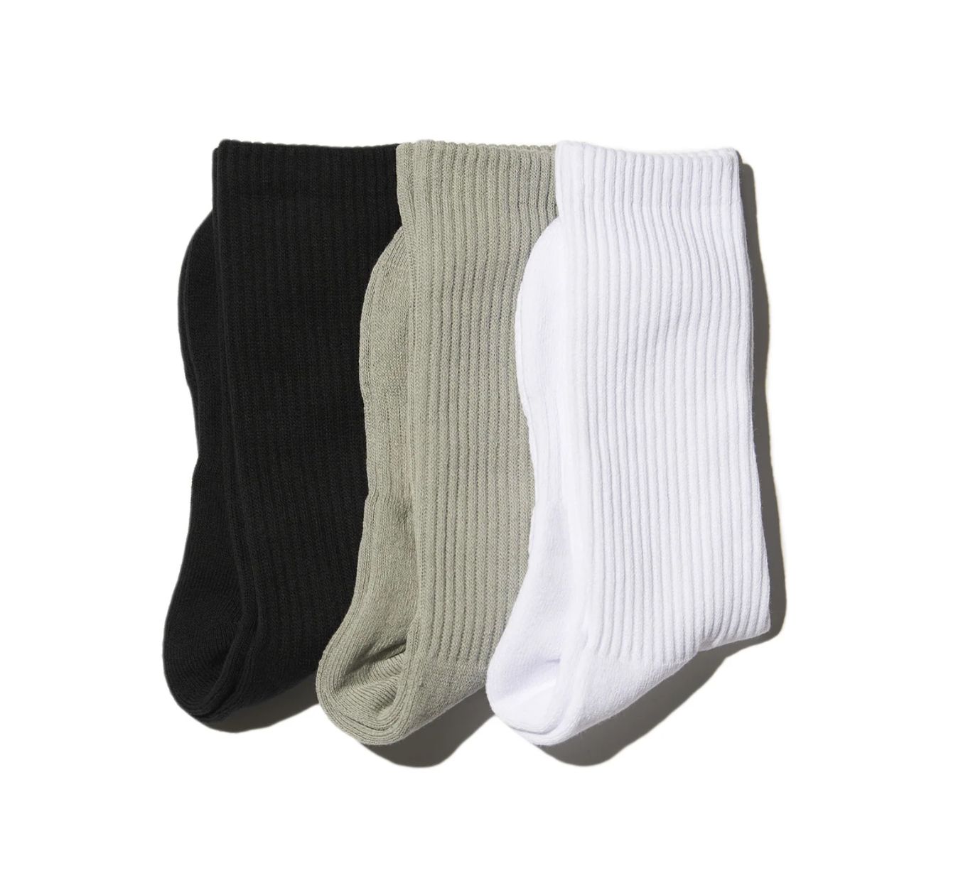 フレッシュサービスソックス SIGNATURE 3-PACK SOCKS (WHITE×GRAY×BLACK)☆再入荷！
