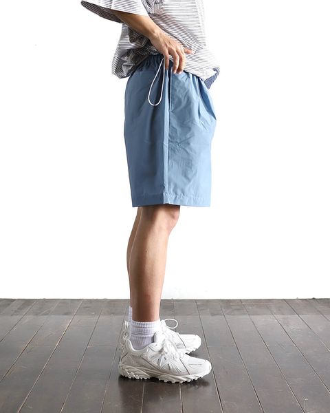 イズネス 24SS BALLOON BORDER SHORT SLEEVE T-SHIRT(WHITE) style 2024.4.5