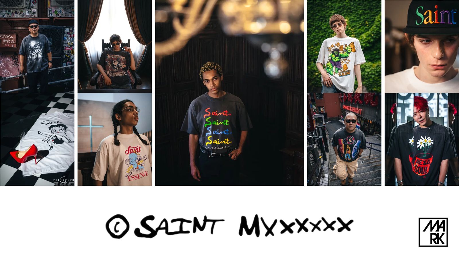 ラッシー™︎ SAINT MICHAEL（セントマイケル）22AW SAINT Mxxxxxx X BORNXRAISED セントマイケル ボーンレイズド
