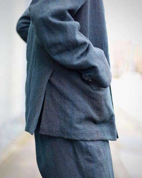 A.PRESSE 23SS Double Breasted Jacketウインドペンスタイル