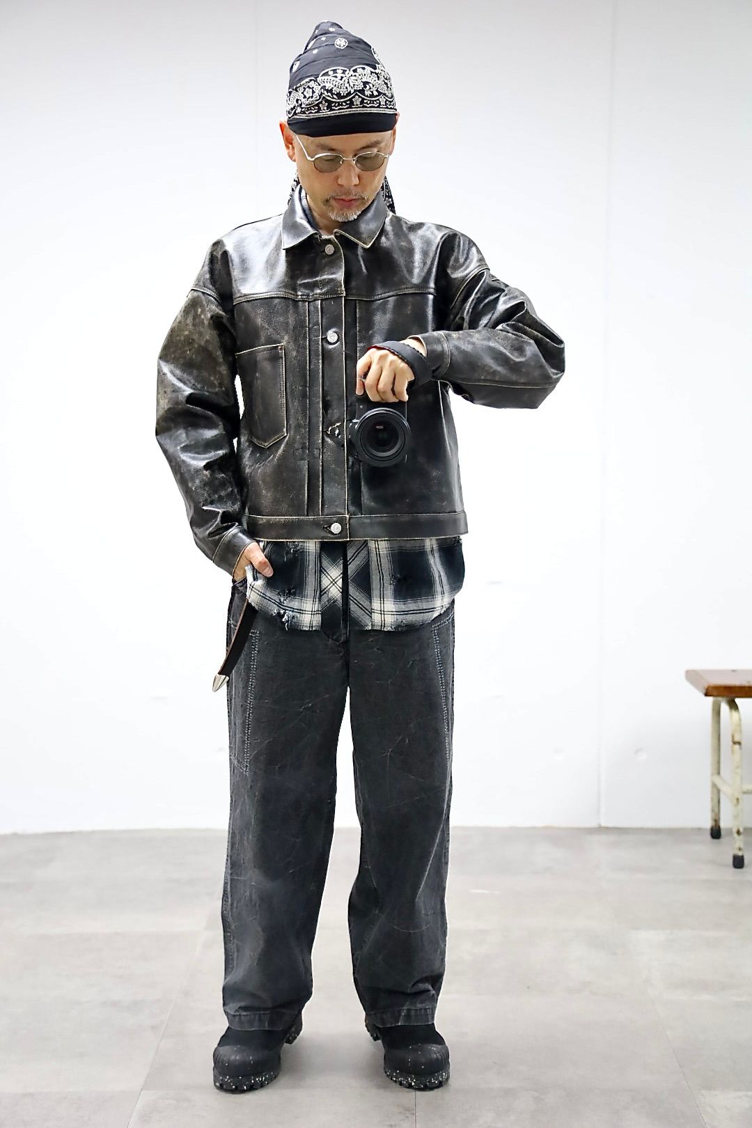 SAINT M×××××× - セントマイケル 26SS BBJ_LEATHER JACKET(SM-MK8-0000