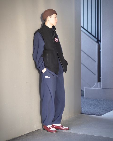 CANADA GOOSE カナダグース Mersey Vest Kind Fleeceスタイル