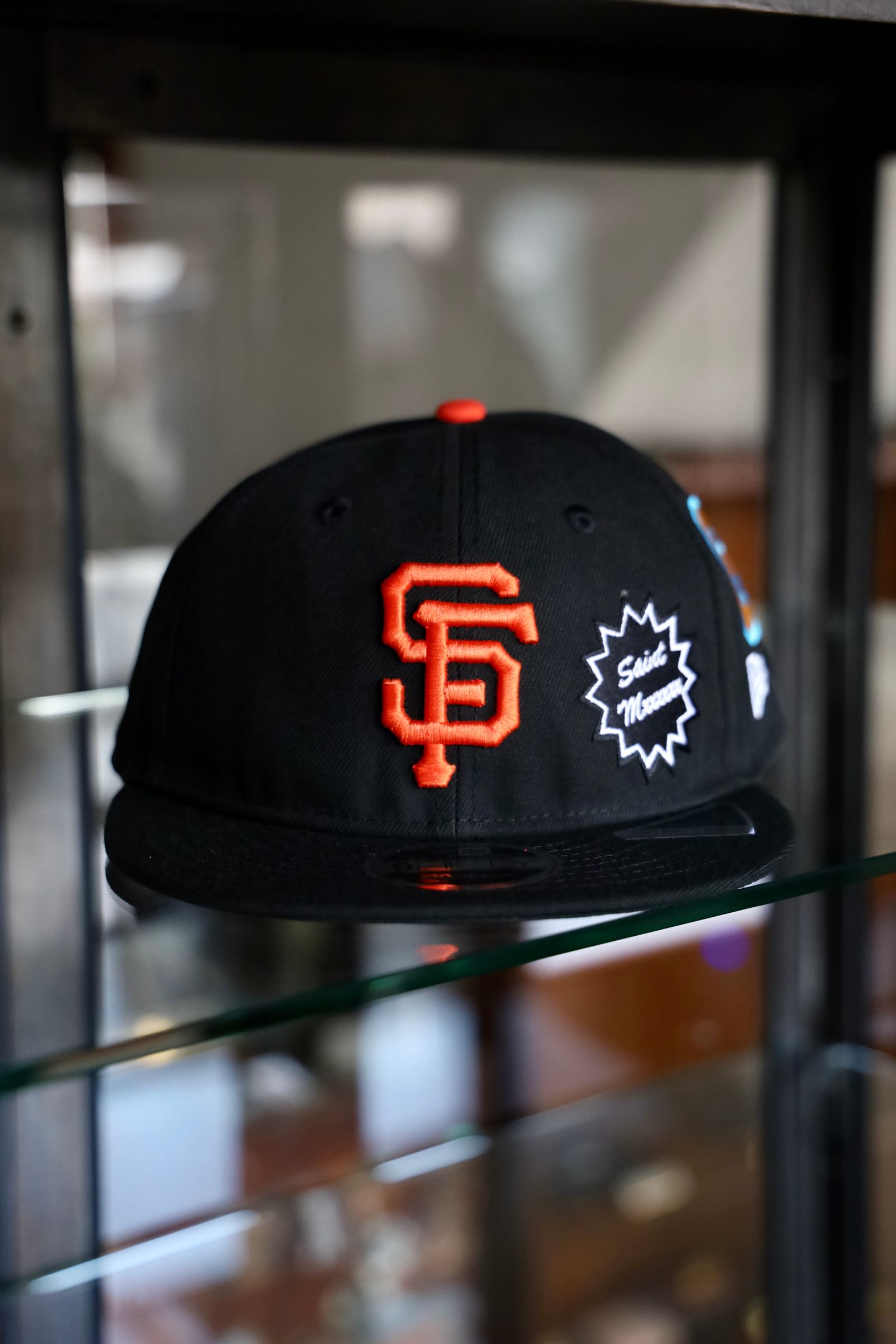 セントマイケル25SS GIANTS NE_CAP(SM-HR8-0000-C49)BLACK