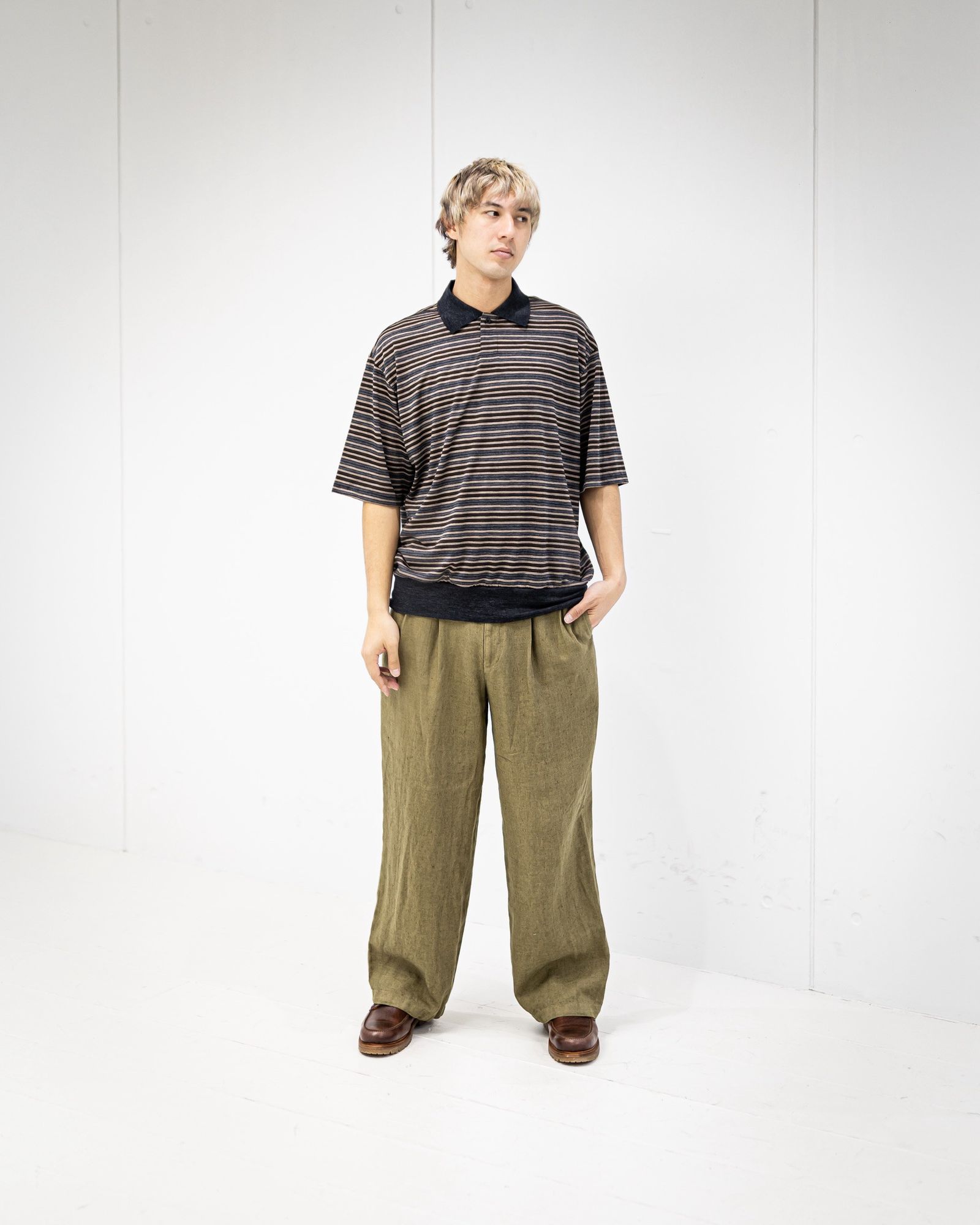 marka 26SS TWO TUCK MILITARY TROUSERS(M26A19PT02C)KHAKI BEIGE,☆新作発売！