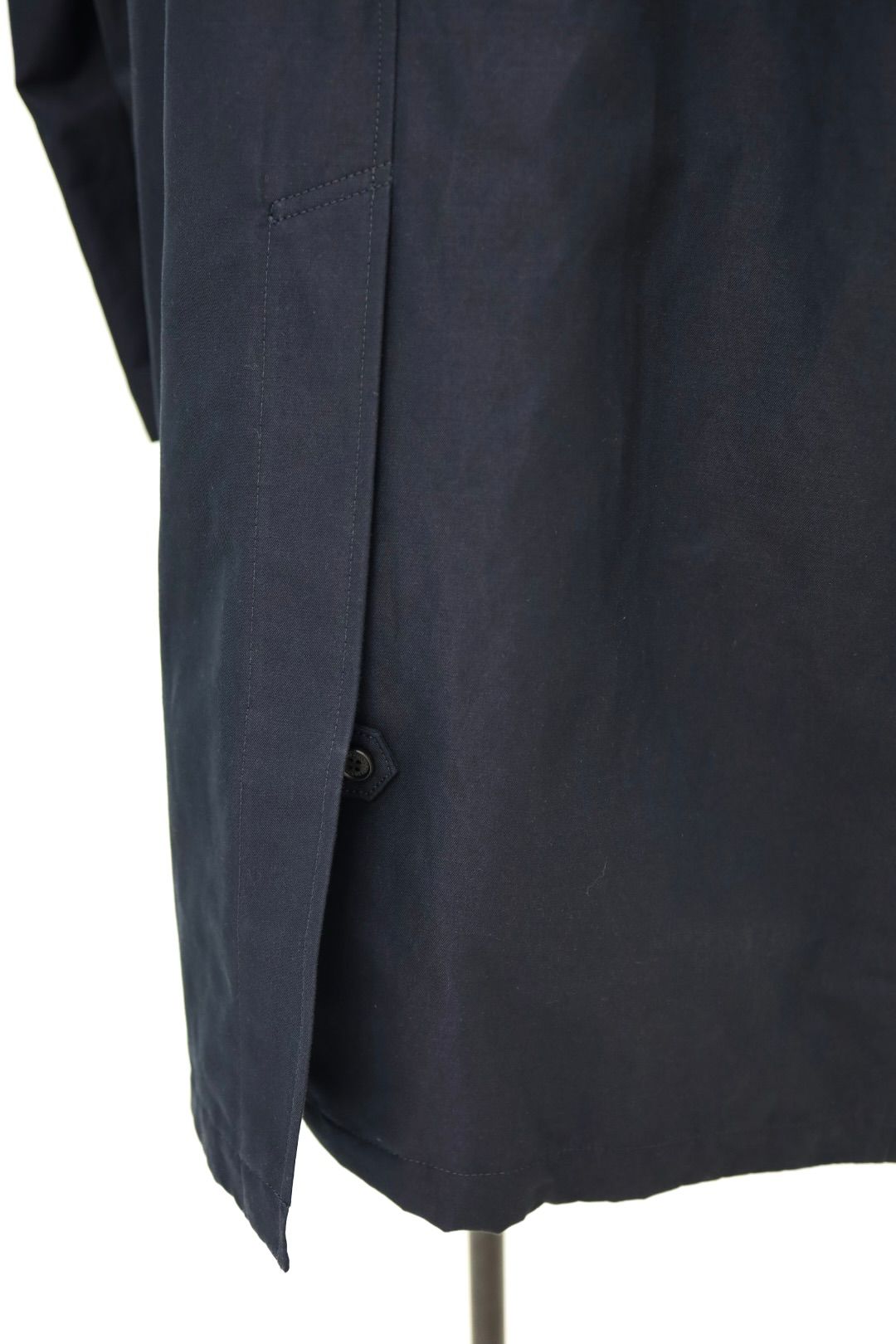 コムデギャルソンオム26SS 綿麻強撚サージコート(HQ-C001-051)NAVY☆2月6日(金)発売！