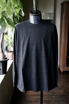 S.F.C 25FW エスエフシー SIDE STRIPE SUPER BIG LS TEE(DISCHARGED)(SFCFW25CS06)Black☆9月20日(土)発売！