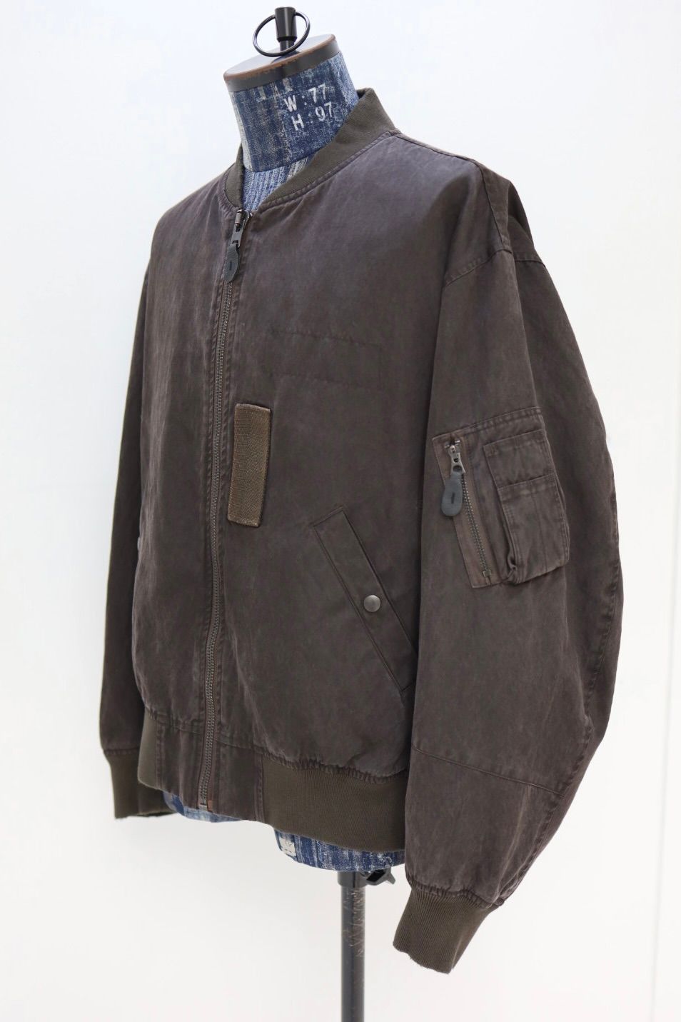 アプレッセ 2026 STYLE1 Vintage Silk Light B-15C Flight Jacket (26SAP-01-22)BROWN☆2月7日(土)発売！